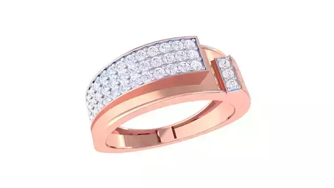 Engagement Wedding Ring 3dm STL OBJ FBX Renders Details