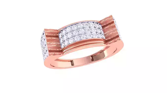 Engagement Wedding Ring 3dm STL OBJ FBX Renders Details