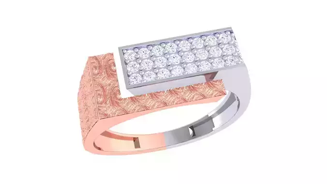 Engagement Wedding Ring 3dm STL OBJ FBX Renders Details