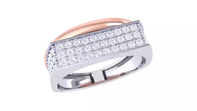 Engagement Wedding Ring 3dm STL OBJ FBX Renders Details