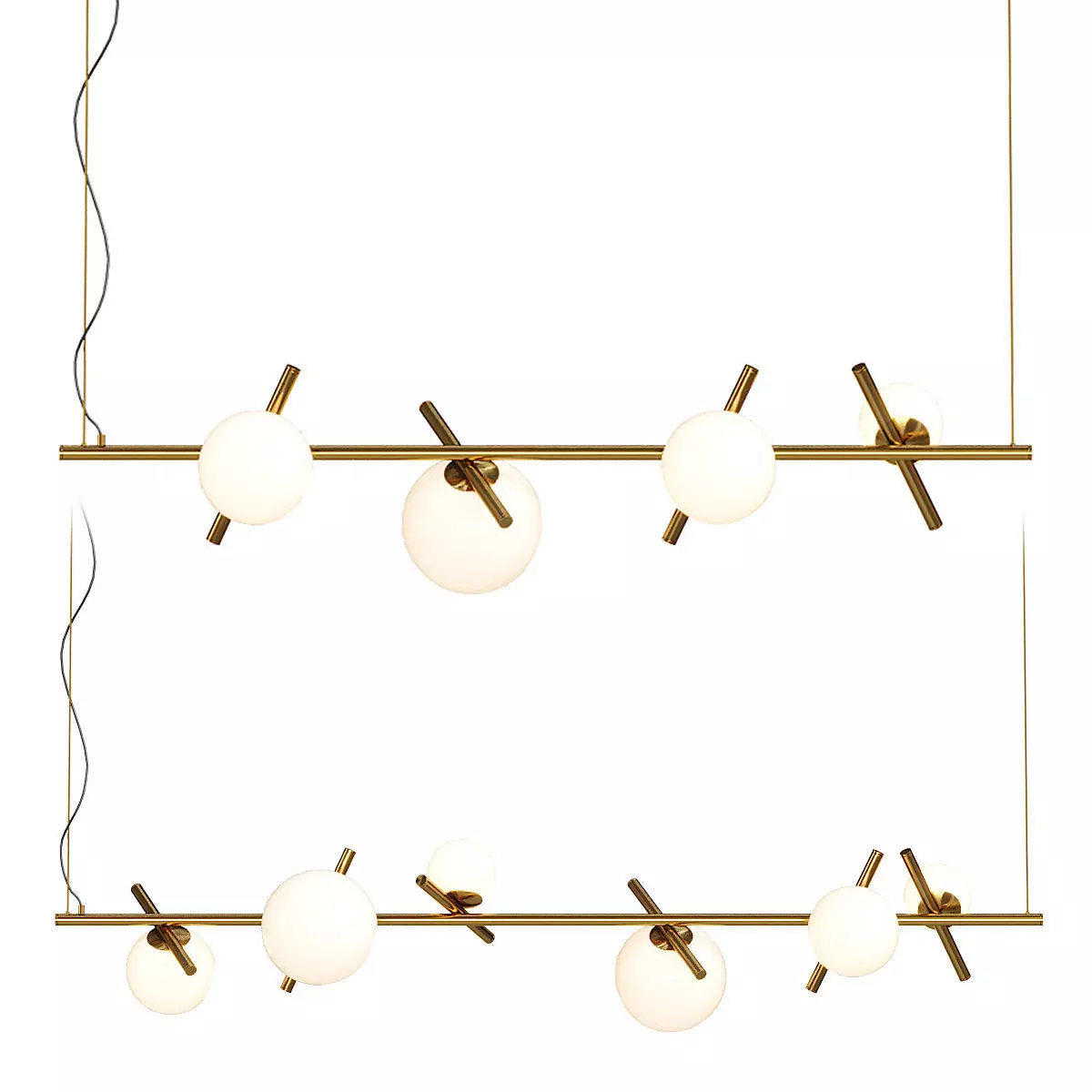 Lamaptron KIRAN LONG pendant light 3D model_0