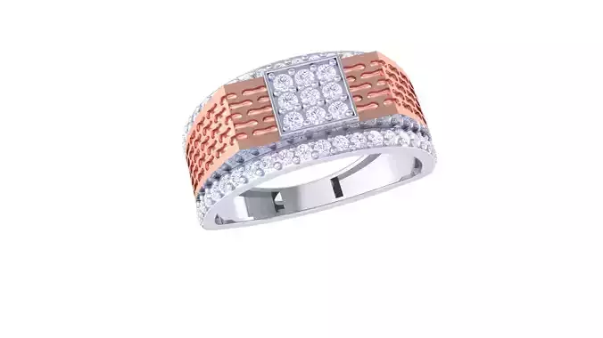 Engagement Wedding Ring 3dm STL OBJ FBX Renders Details