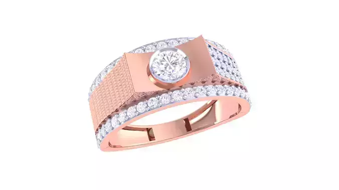 Engagement Wedding Ring 3dm STL OBJ FBX Renders Details