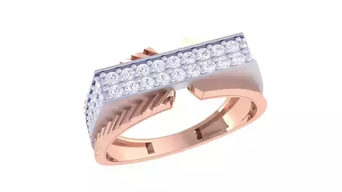 Engagement Wedding Ring 3dm STL OBJ FBX Renders Details