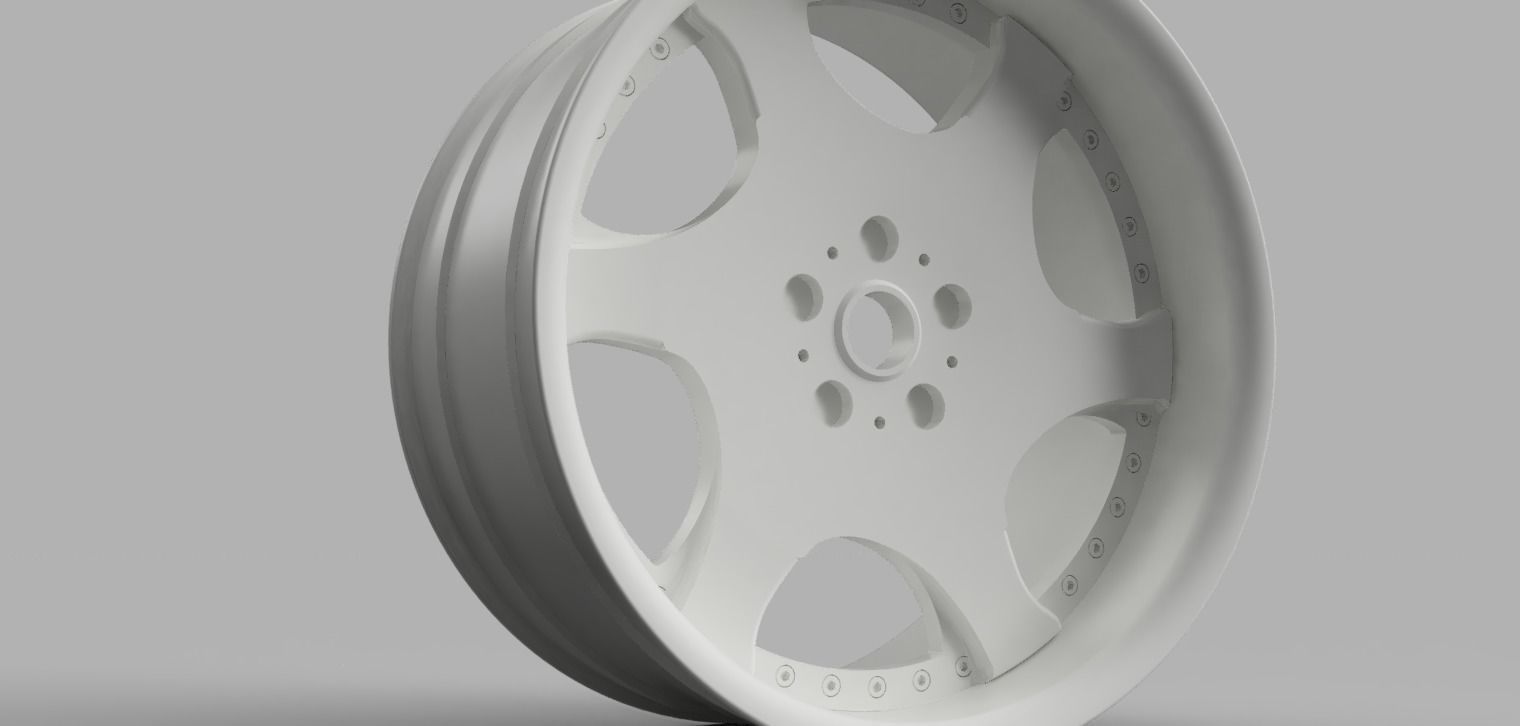 12MM HEX D52mm RC Wheels Kranze Bazreia with and without tires 3D print model_5