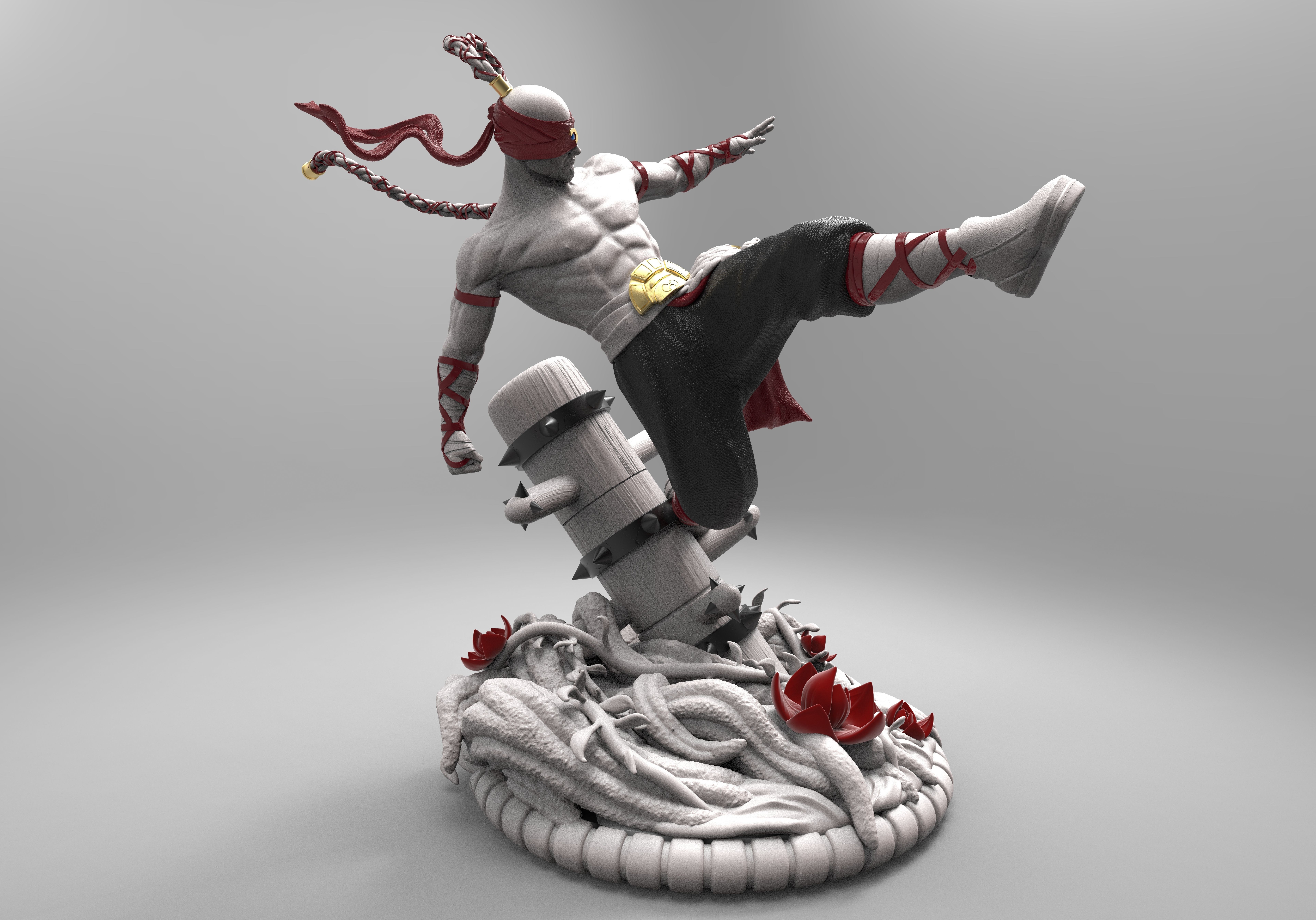 Lee Sin - League Of Legends  3D print model_3