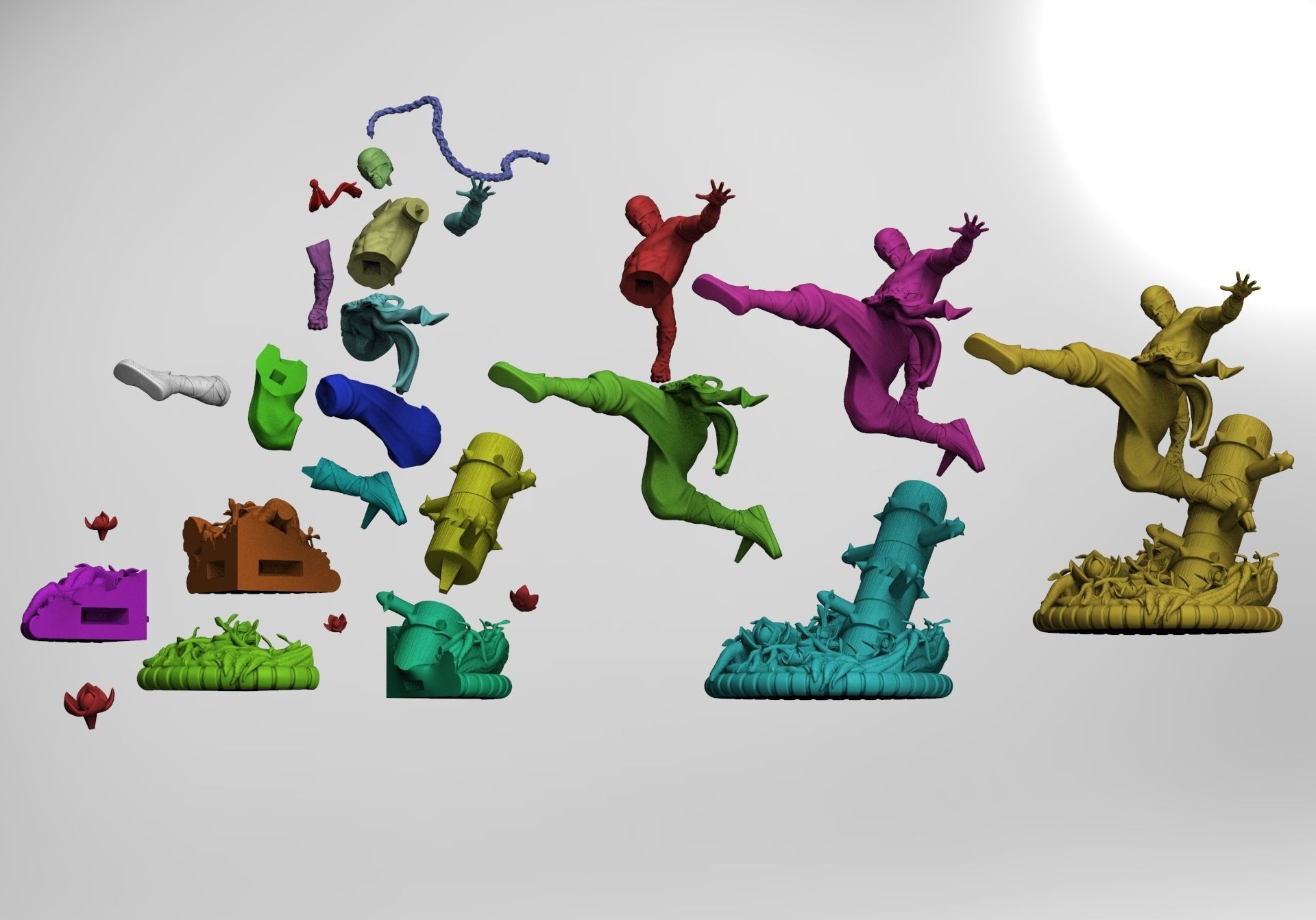 Lee Sin - League Of Legends  3D print model_5