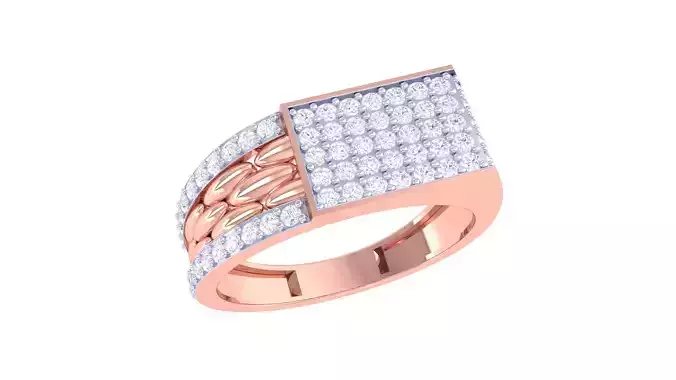 Engagement Wedding Ring 3dm STL OBJ FBX Renders Details