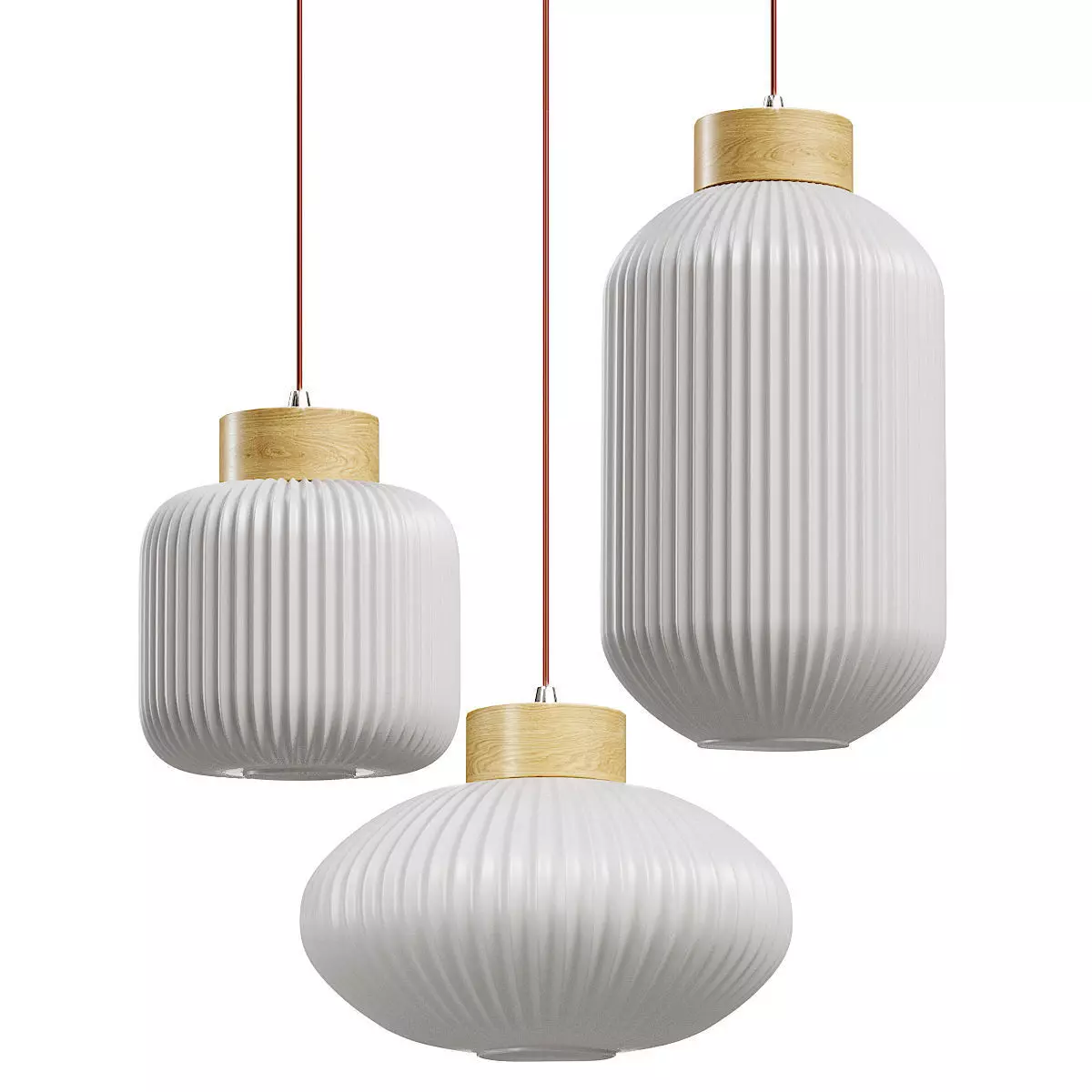 Lamaptron TOLLE pendant light 3D model