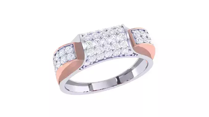 Engagement Wedding Ring 3dm STL OBJ FBX Renders Details