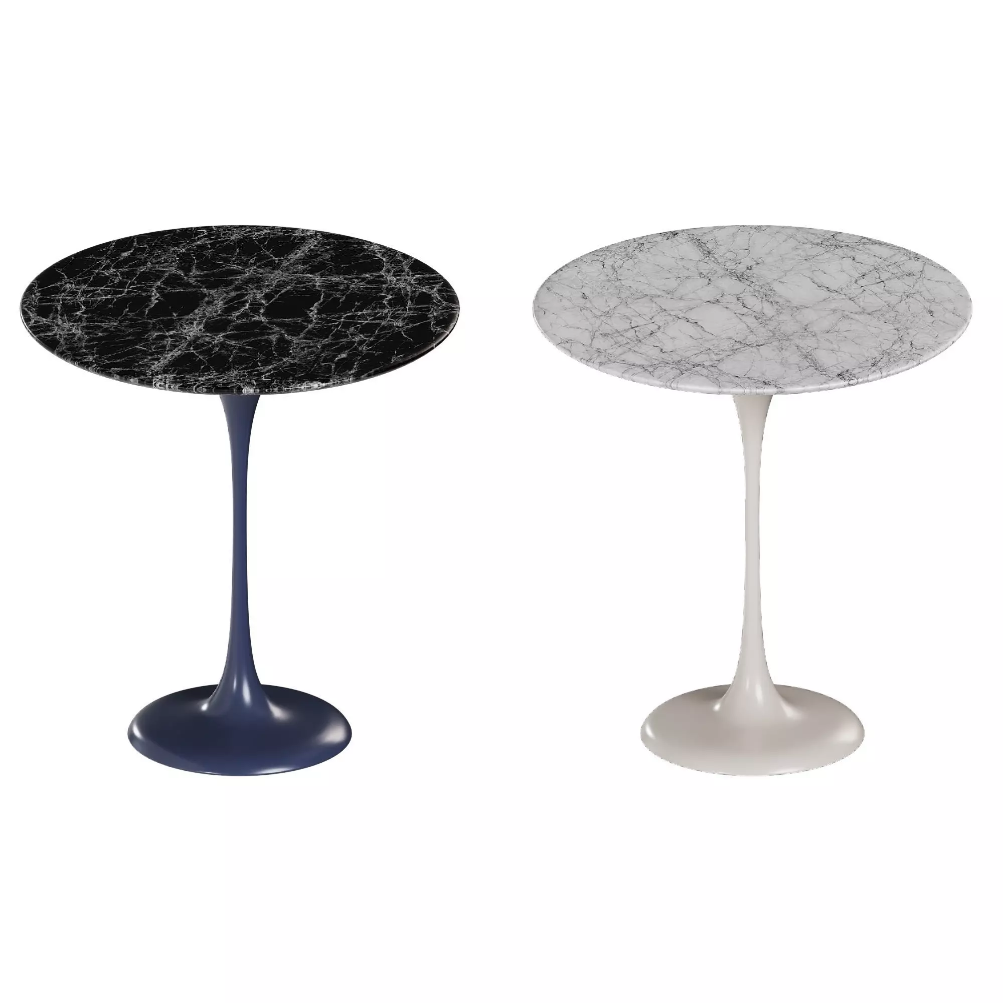 Side table Tulip 3D model_0