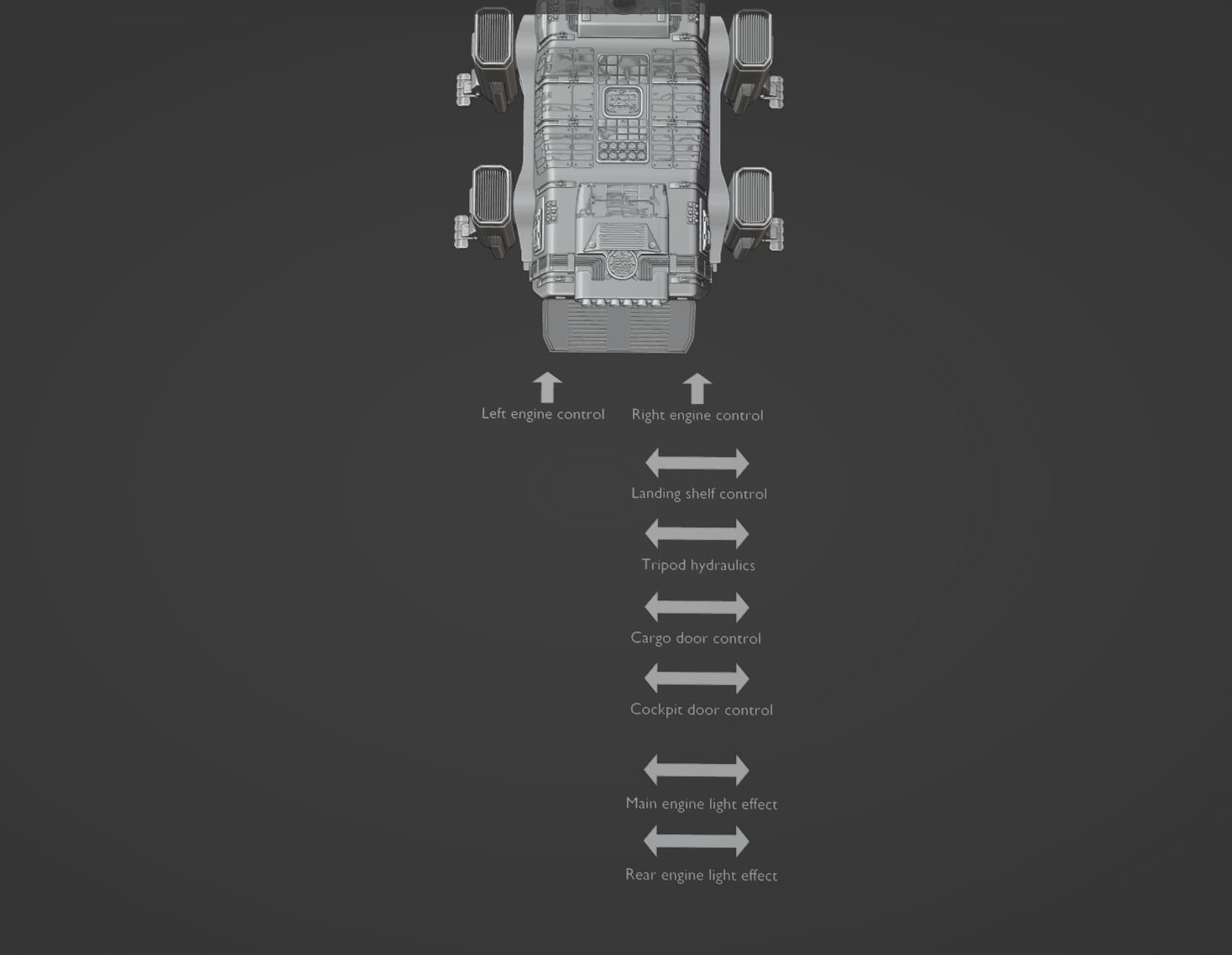 Pbr-The Mars Lander Hercules 3D model_16