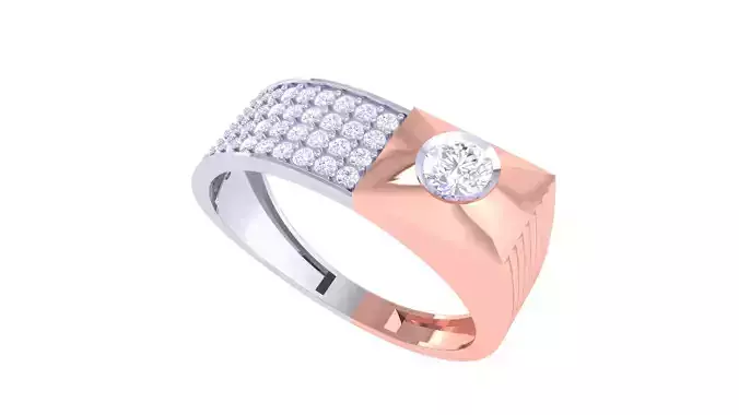 Engagement Wedding Ring 3dm STL OBJ FBX Renders Details