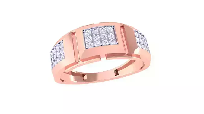 Engagement Wedding Ring 3dm STL OBJ FBX Renders Details