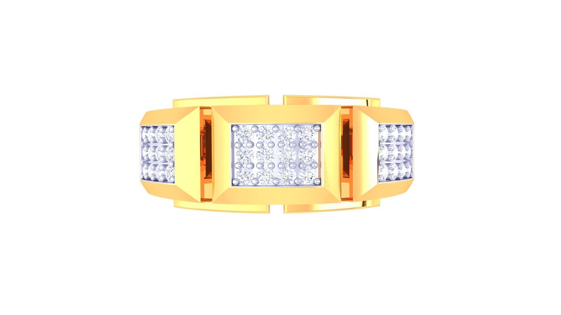 Engagement Wedding Ring 3dm STL OBJ FBX Renders Details 3D print model_2