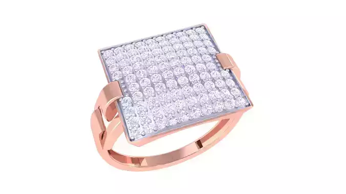 Engagement Wedding Ring 3dm STL OBJ FBX Renders Details