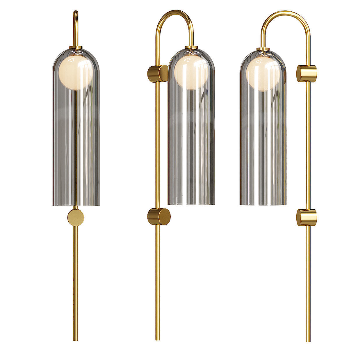 Lampatron DELFY WALL LUX wall light 3D model_1