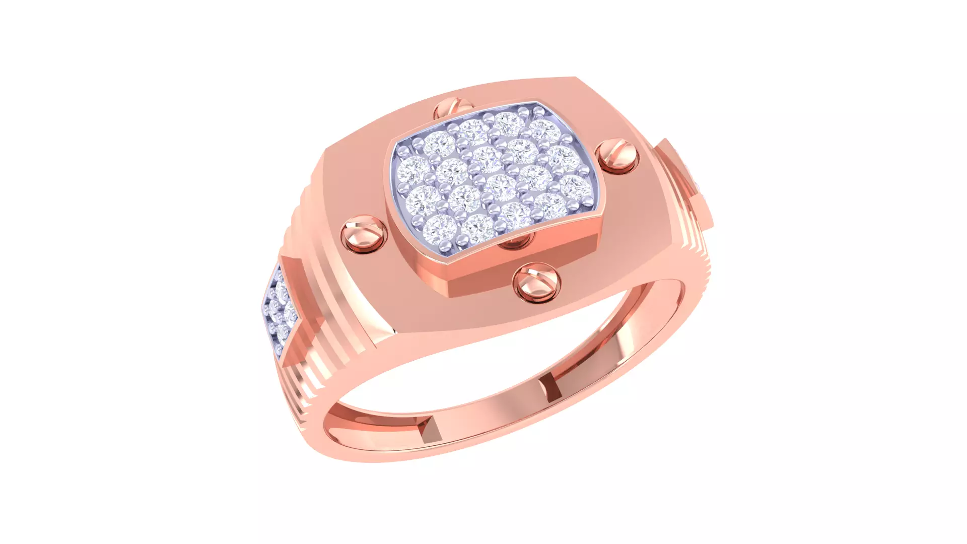 Engagement Wedding Ring 3dm STL OBJ FBX Renders Details 3D model 3D ...