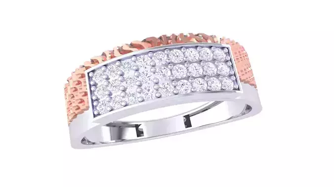 Engagement Wedding Ring 3dm STL OBJ FBX Renders Details