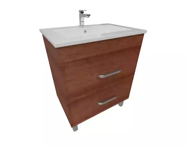 Bathroom sink with furniture