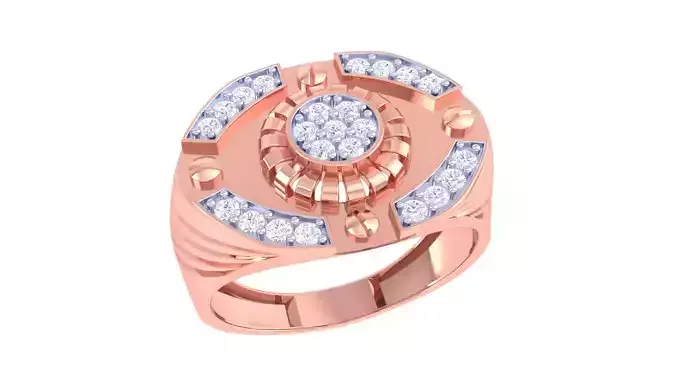 Engagement Wedding Ring 3dm STL OBJ FBX Renders Details