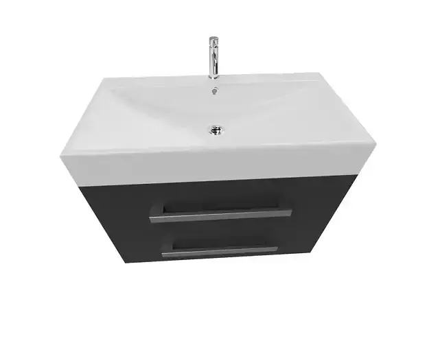 Bathroom sink with furniture