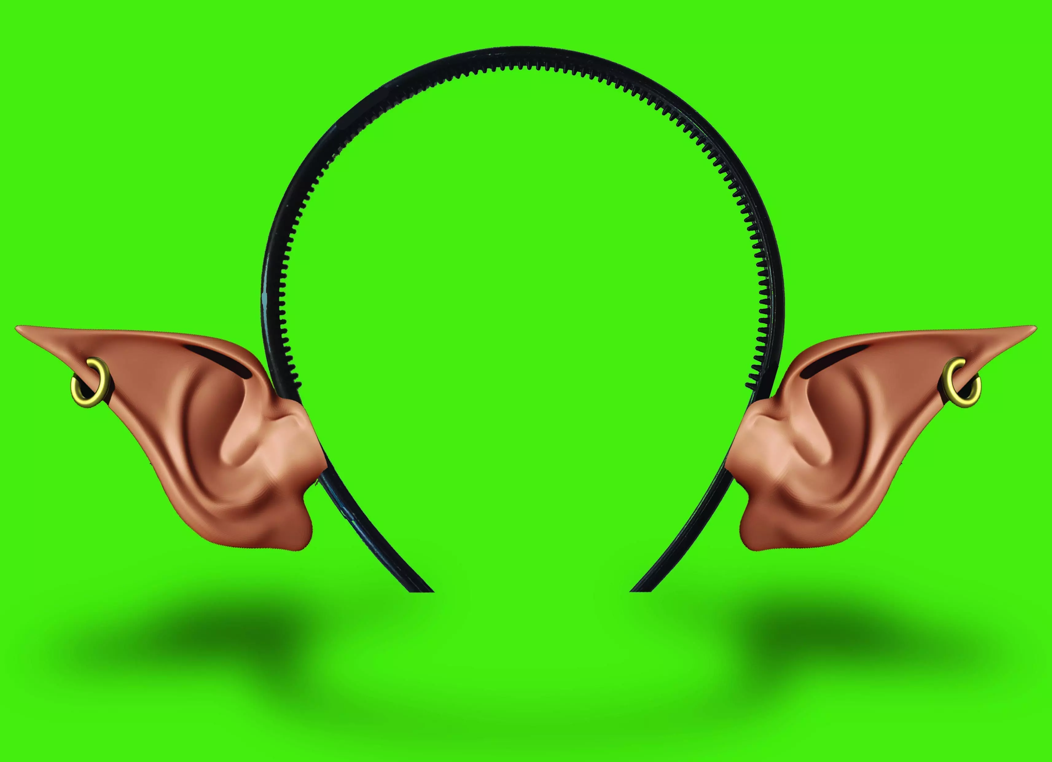 ELF ear headdress 3D print model_0