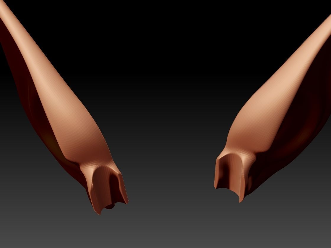 ELF ear headdress 3D print model_6