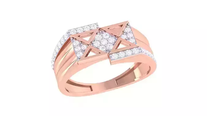 Wedding Engagement Rings 3dm STL OBJ FBX Renders Details