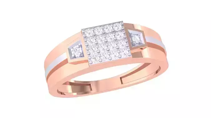 Wedding Engagement Rings 3dm STL OBJ FBX Renders Details