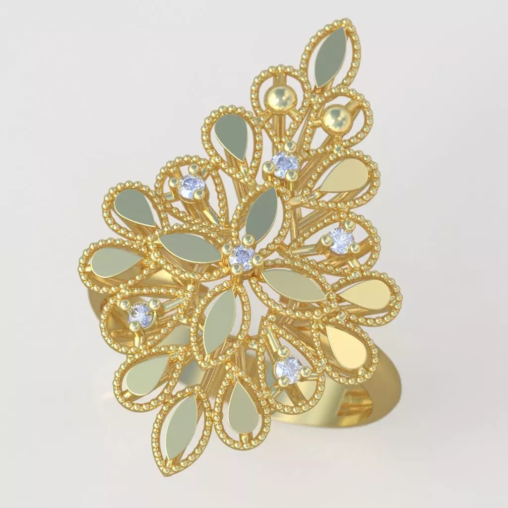 Ring 3D model 0266 3D printable model -14 3D print model_0