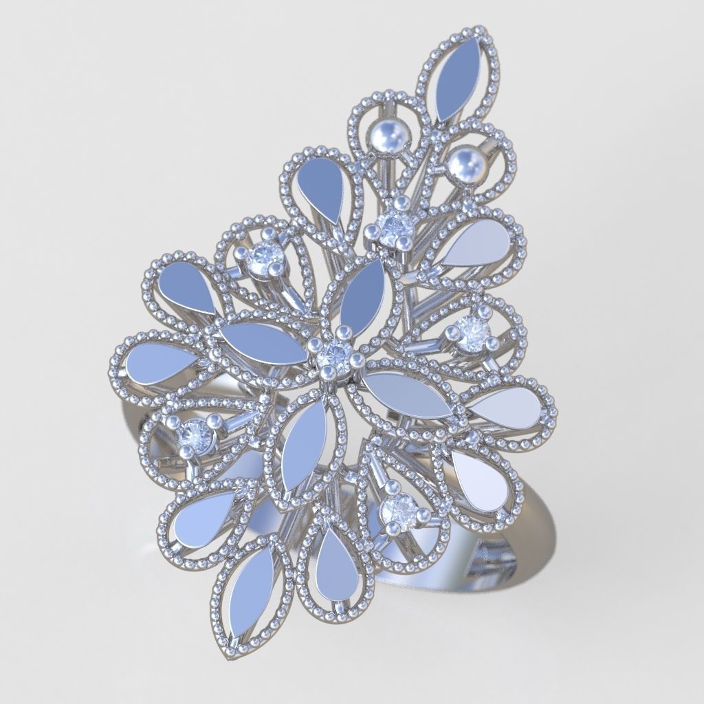Ring 3D model 0266 3D printable model -14 3D print model_1