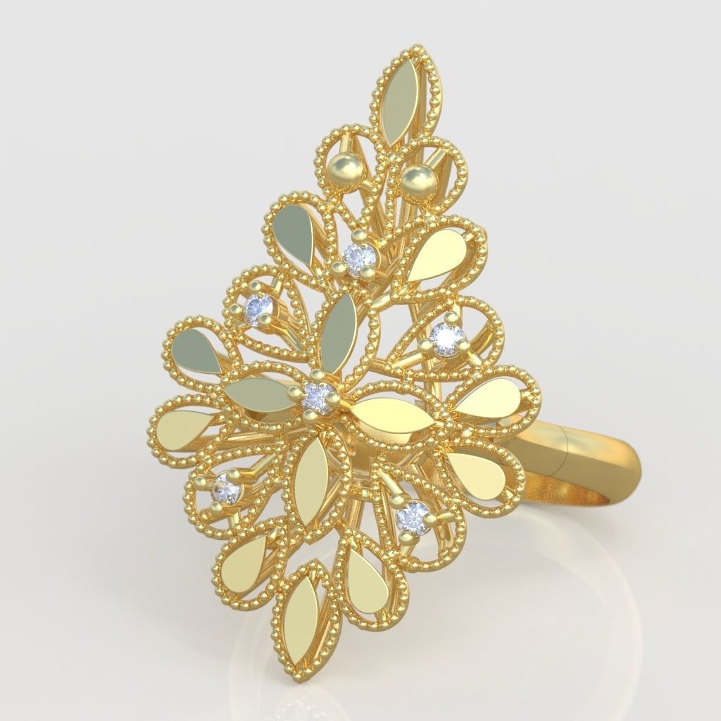 Ring 3D model 0266 3D printable model -14 3D print model_4