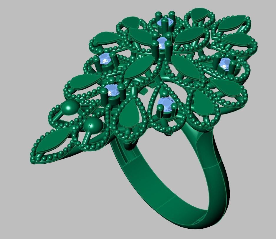 Ring 3D model 0266 3D printable model -14 3D print model_13