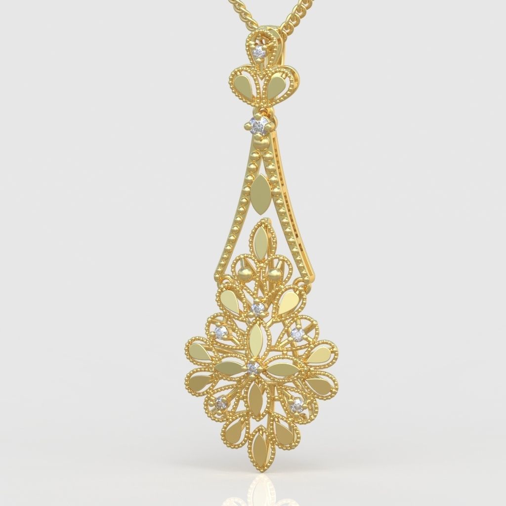 Exclusive Pendant model 3D 0180 printable model-12 3D print model_4