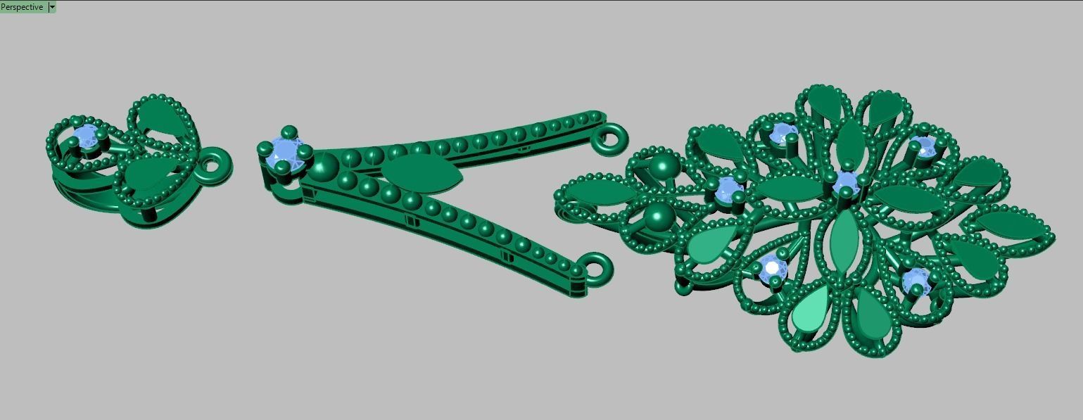 Exclusive Pendant model 3D 0180 printable model-12 3D print model_12