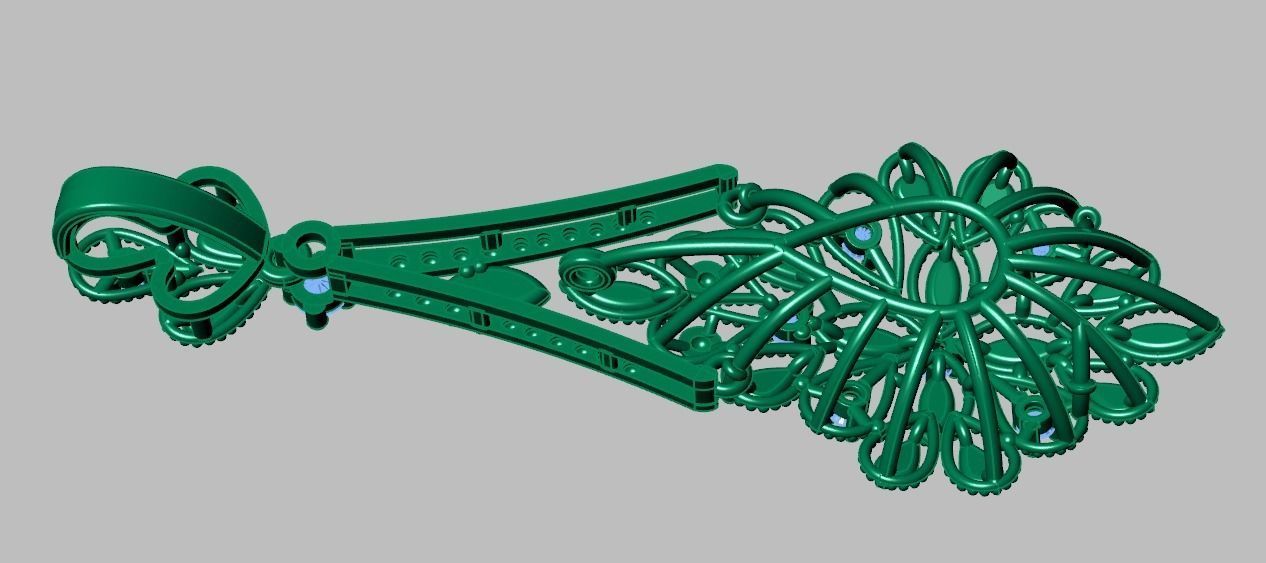 Exclusive Pendant model 3D 0180 printable model-12 3D print model_11
