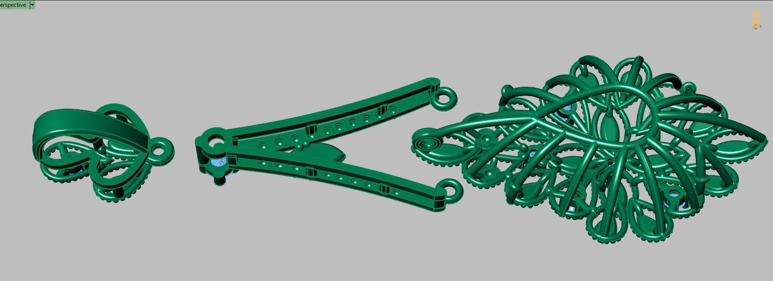 Exclusive Pendant model 3D 0180 printable model-12 3D print model_13