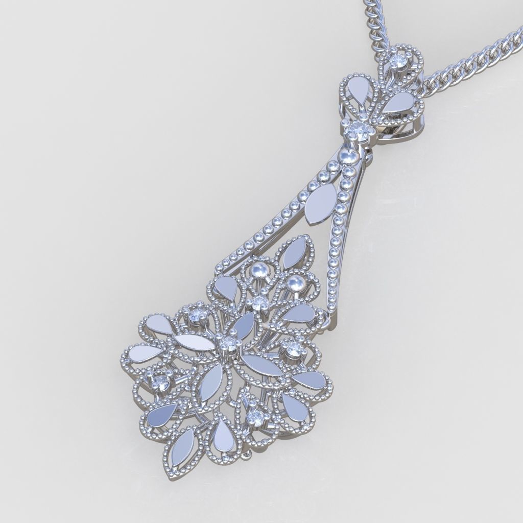 Exclusive Pendant model 3D 0180 printable model-12 3D print model_1