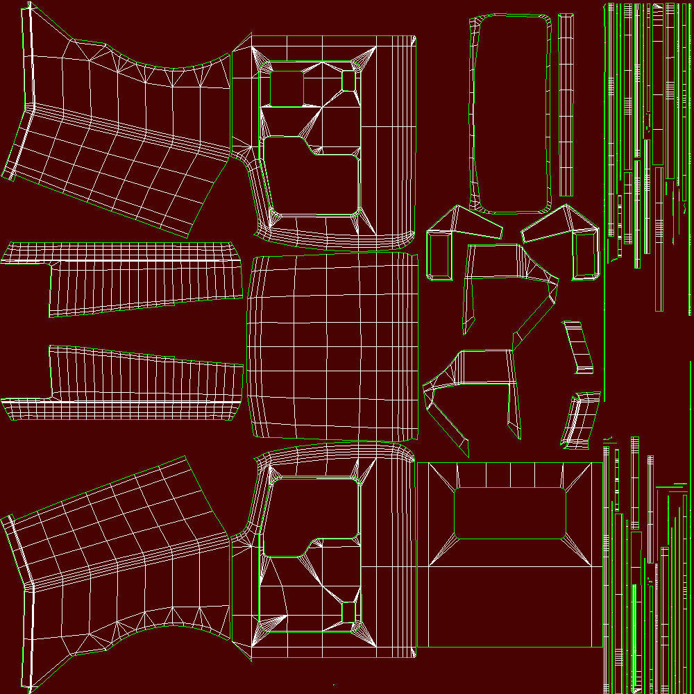 Kenworth T800 Semi Truck Low-poly 3D model_54