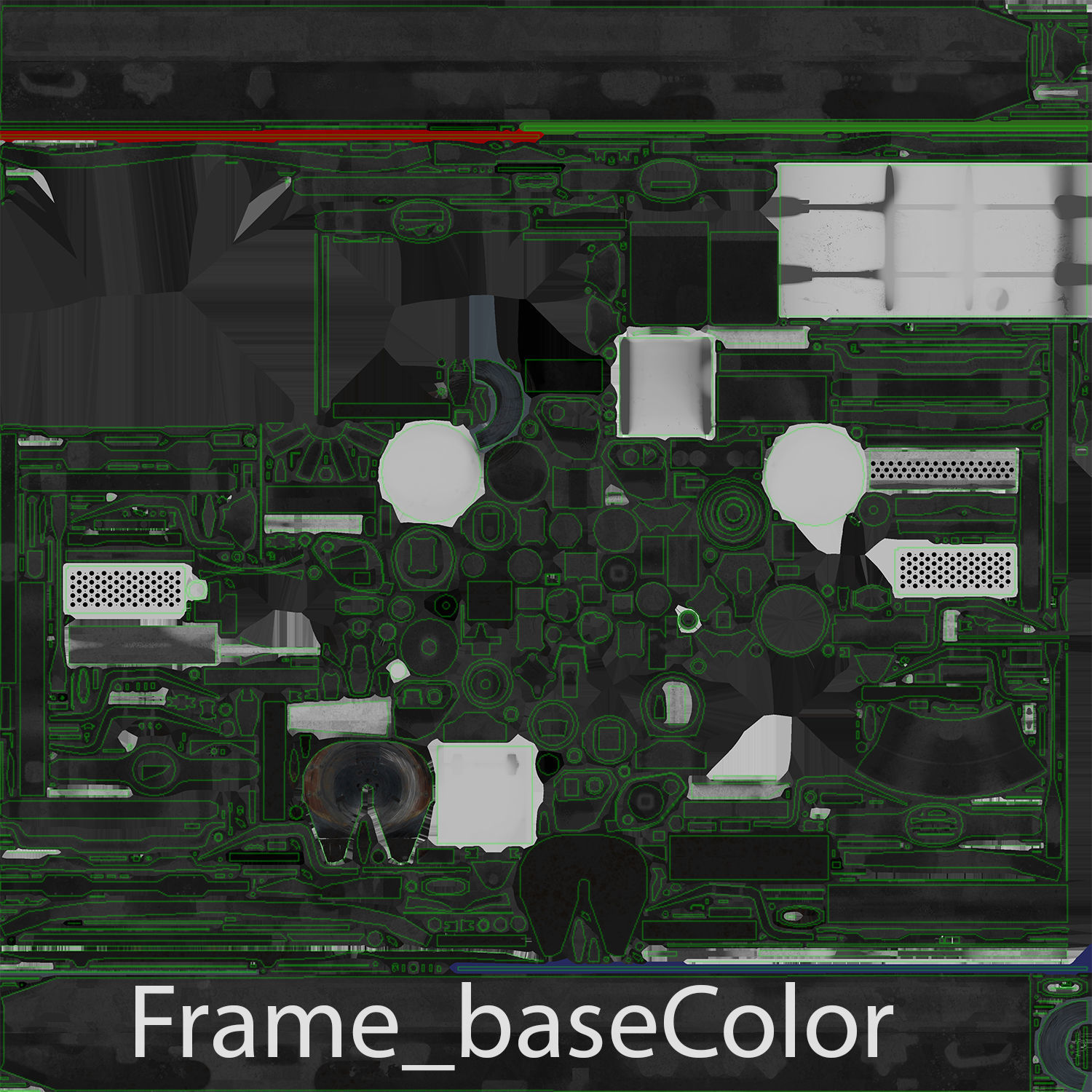 Kenworth T800 Semi Truck Low-poly 3D model_53