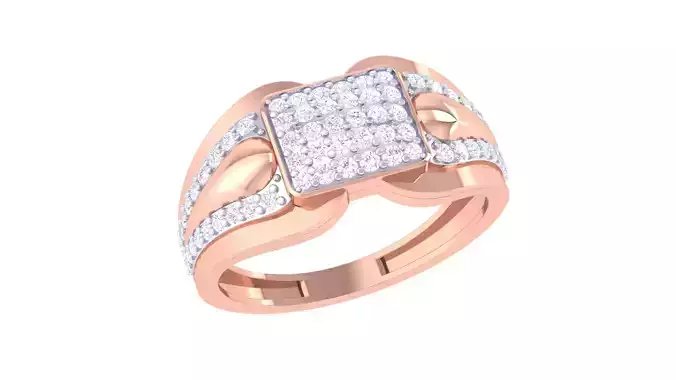 Wedding Engagement Rings 3dm STL OBJ FBX Renders Details