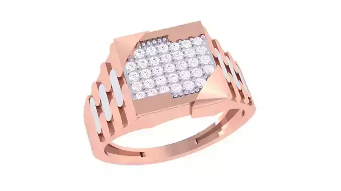 Wedding Engagement Rings 3dm STL OBJ FBX Renders Details