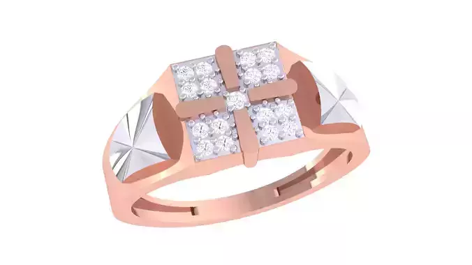 Wedding Engagement Rings 3dm STL OBJ FBX Renders Details