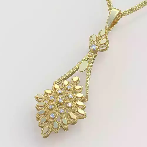 Exclusive Pendant model 3D 0181 printable model-7-- 3D print model