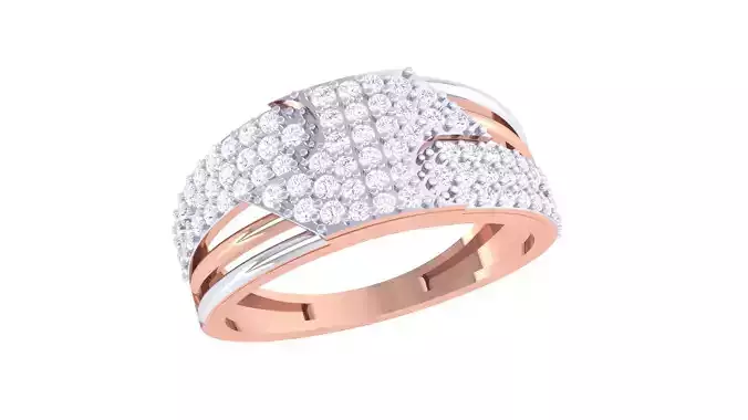 Wedding Engagement Rings 3dm STL OBJ FBX Renders Details