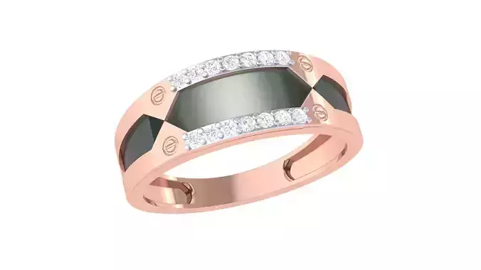Wedding Engagement Rings 3dm STL OBJ FBX Renders Details