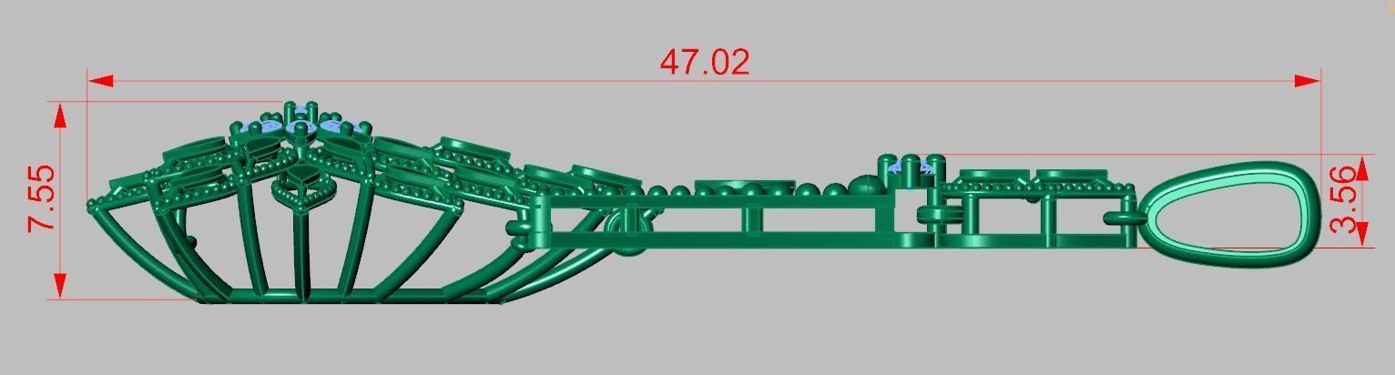 Exclusive Pendant model 3D 0182 printable model-9 3D print model_8