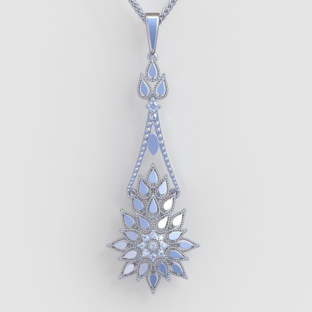 Exclusive Pendant model 3D 0182 printable model-9 3D print model_2