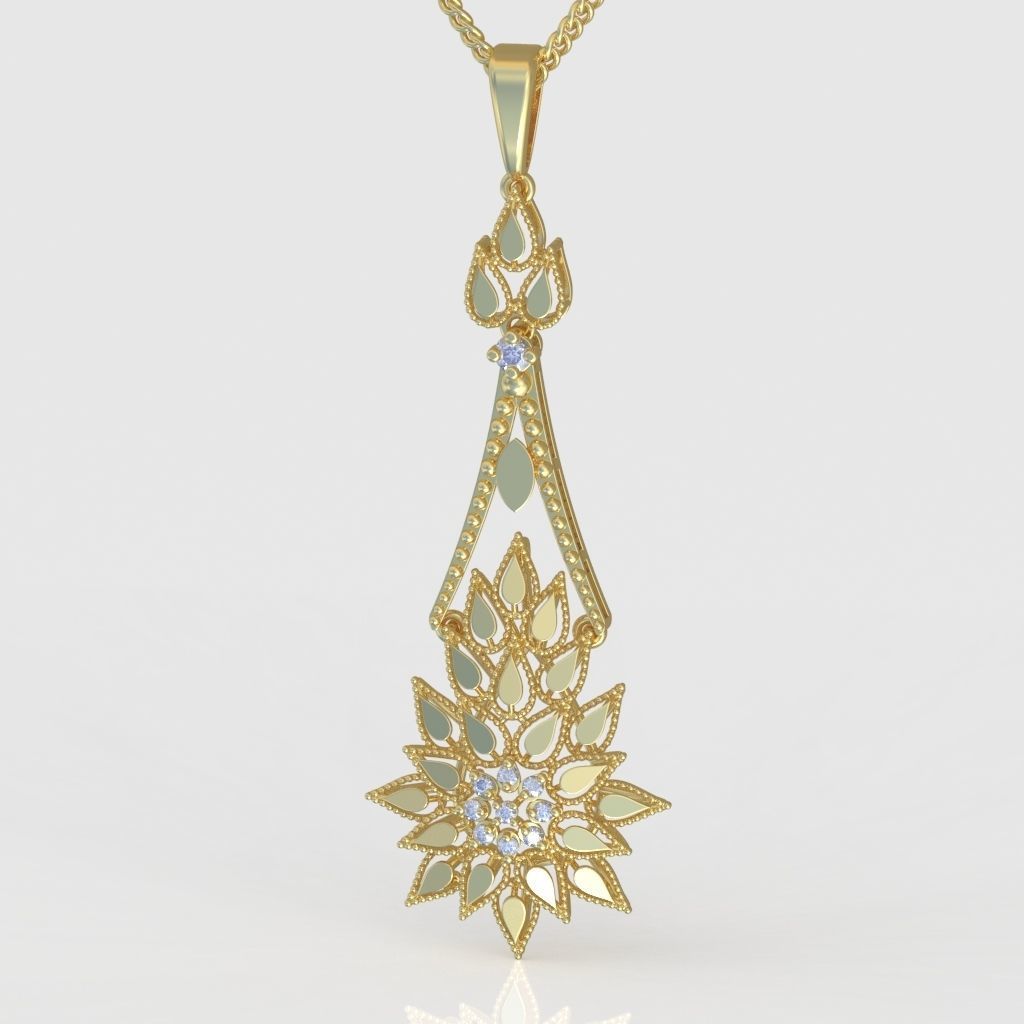 Exclusive Pendant model 3D 0182 printable model-9 3D print model_4